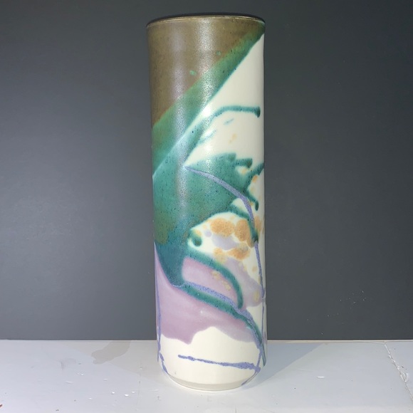 Vintage Helga Mader Vase Mid century Modern MCM  Canada Quebec - Picture 1 of 6